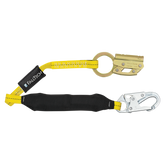 FallTech 8353LT Manual Rope Adjuster with 3' FT Basic® Soft Pack Energy Absorbing Lanyard (each)